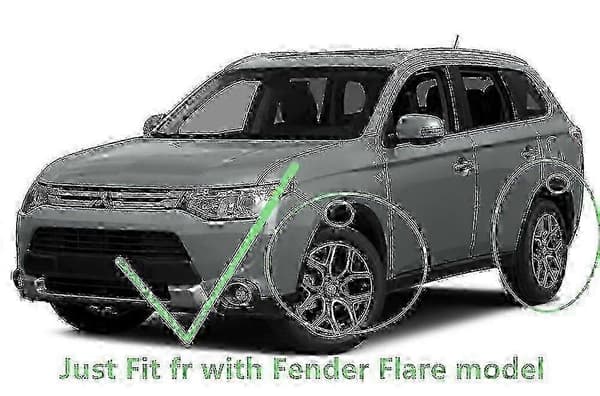 Støbte stænklapper skærme til 2014-2015 Mitsubishi Outlander