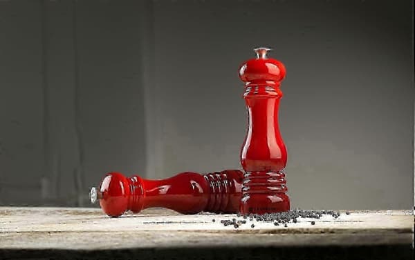 8-tums kökskvarnset för salt och peppar, Cerise Edition 0120