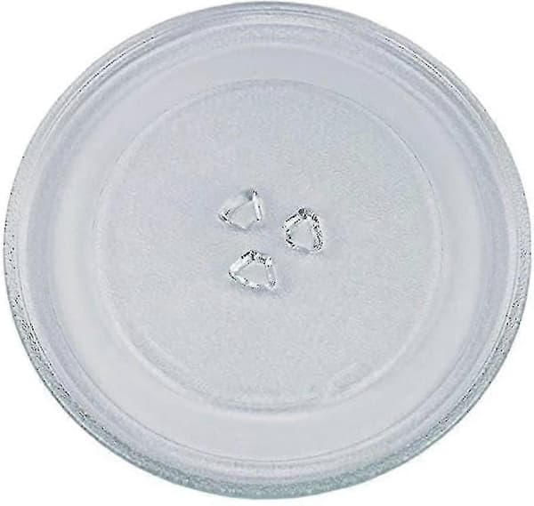 Universal Mikrovågsugnsglasplatta med 3 Fästen, 24,5 cm