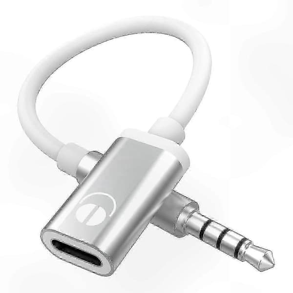 Aux-USB C -sovitinkaapeli kuulokkeille ja muille laitteille, versio 0210
