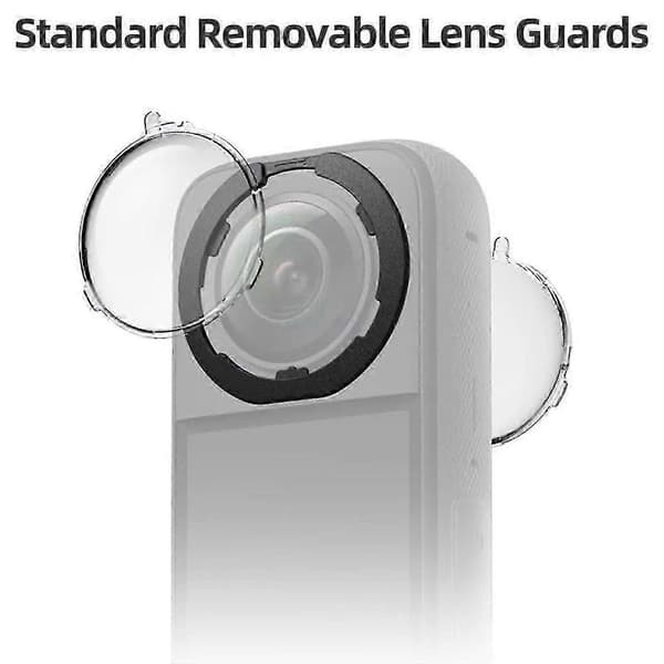 For Insta360 X3 Standard avtakbare linsedeksler for Insta 360 X3 linsebeskytter tilbehør