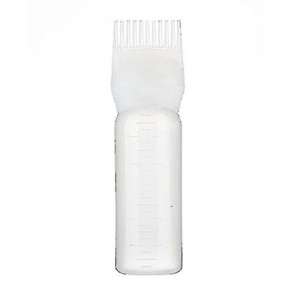 3 stk Root Comb Applikatorflaske Tom Hårfargeflaske Dispensering Etterfyllbar hårfarging Fargeflasker Frisørstylingverktøy For salongrengjøring