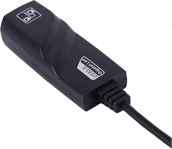 USB 3.0 Gigabit Ethernet kablet netværksadapter, uden læser, 10/100/1000 Mbps, kompatibel med OS X, Windows, Linux