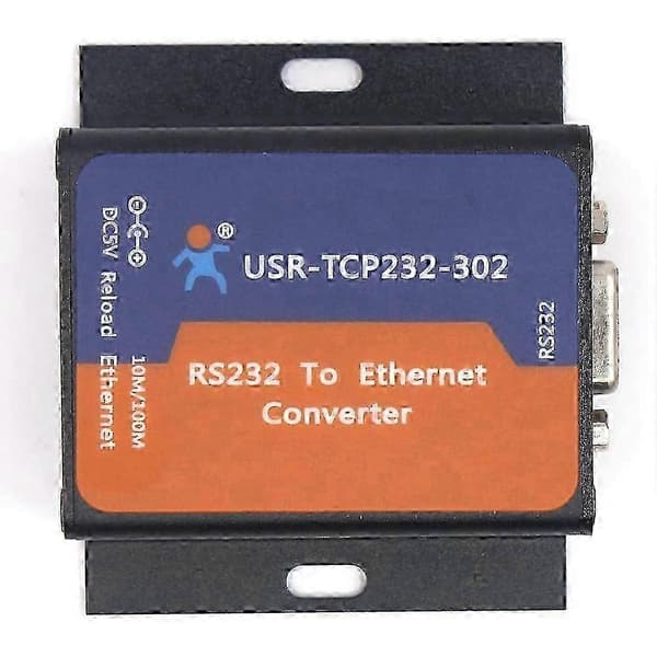 RS232 til Ethernet-konverter med DHCP DNS-understøttelse 10/100 Mbps RJ45