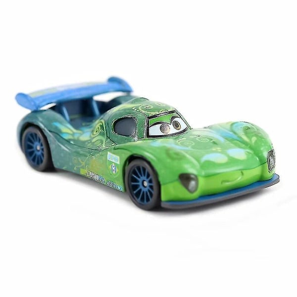 Bilar 2 Disney Pixar Cars 3 Fantastiska Hudson Hornet Sally Mater Lightning Mcqueen Diecast Metalllegering Modellbilar Barnpresent Pojkeleksak[hs]