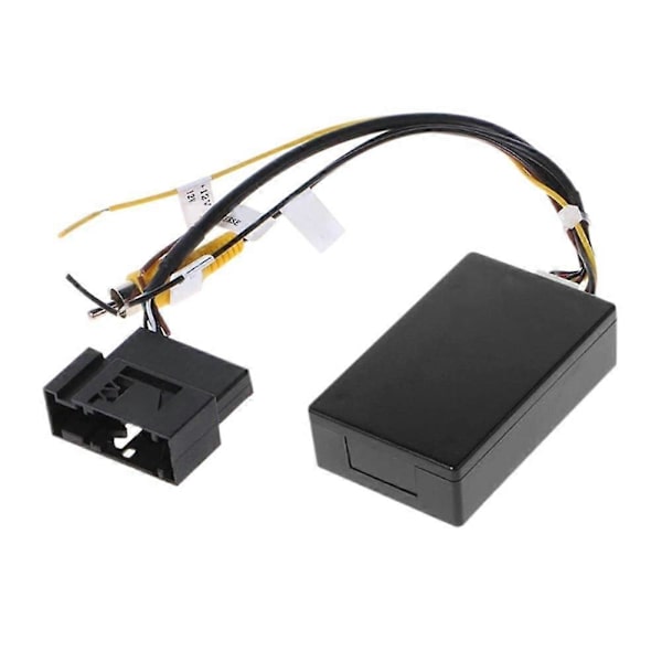 RGB til AV Bakkamera Adapter Auto Backup Kamera Dekoderboks til RCD510/RNS510/RNS315 Black