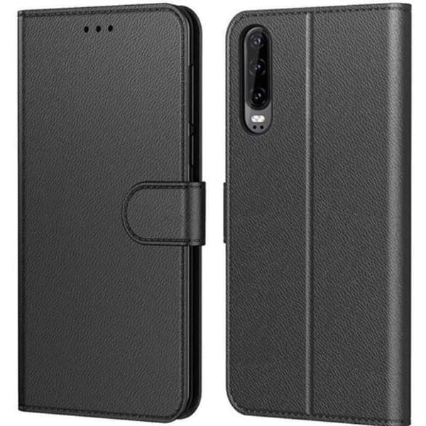 Läderfodral - FLASHDOG TECH - Samsung Galaxy S25 5G - Magnetisk stängning - 2 kortplatser - Mikrofiberfoder