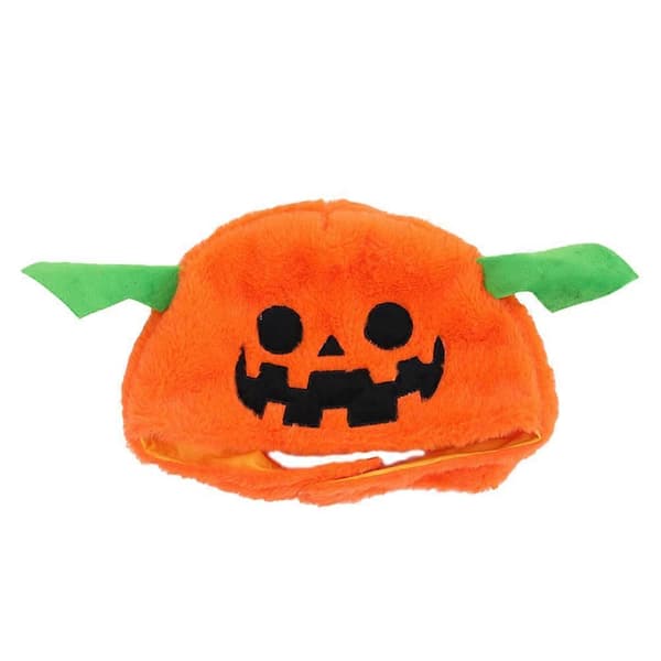 Græskarformet hat plys hat til cosplay funktion med orange farve
