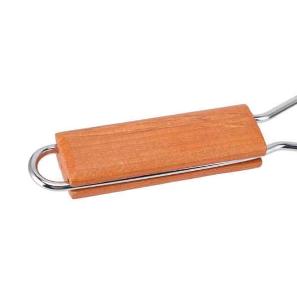 Duokon Grillpanne - Non-stick - Sammenleggbart bøk håndtak - Passer til alle kokeplater - Energibesparende