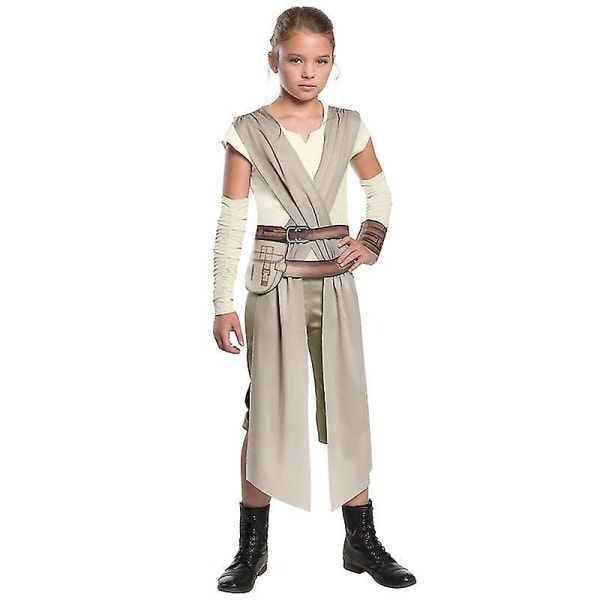 Rey Cosplay -asu Jedisoturi Obi Wan Kenobi Halloween-karnevaaliroolileikki