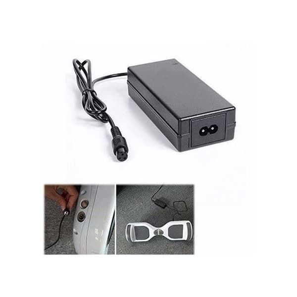 Hoverboard Oplader - 42V Adapter - 3 Ben - LED - Opladningstid 3t
