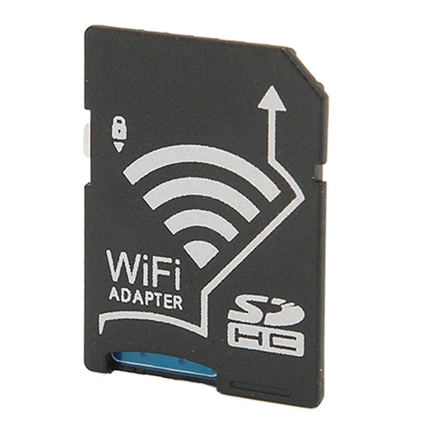 Tf til SD-kort Wifi-adapter Trådløs overføring Koble til opptil 3 enheter Plug and Play Wifi SD Adapt