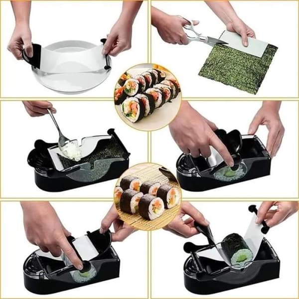 Sushi Roll - DIY Sushi rullemaskine - Sort