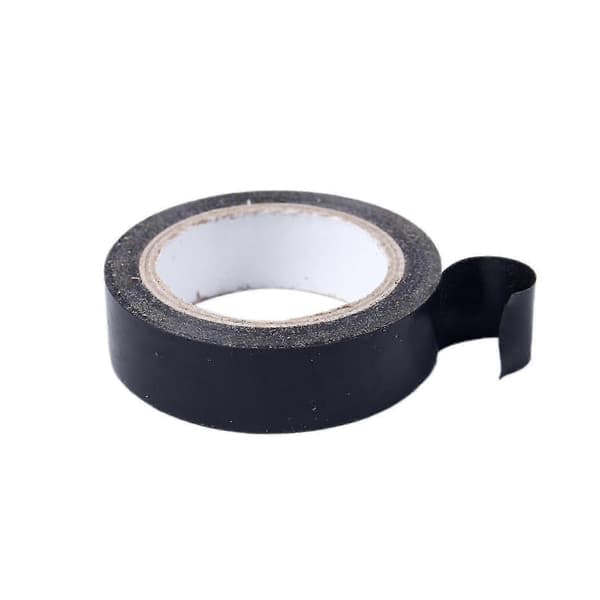 2 kpl 19 mm x 10 m Ilmatiivis Teippi, Musta