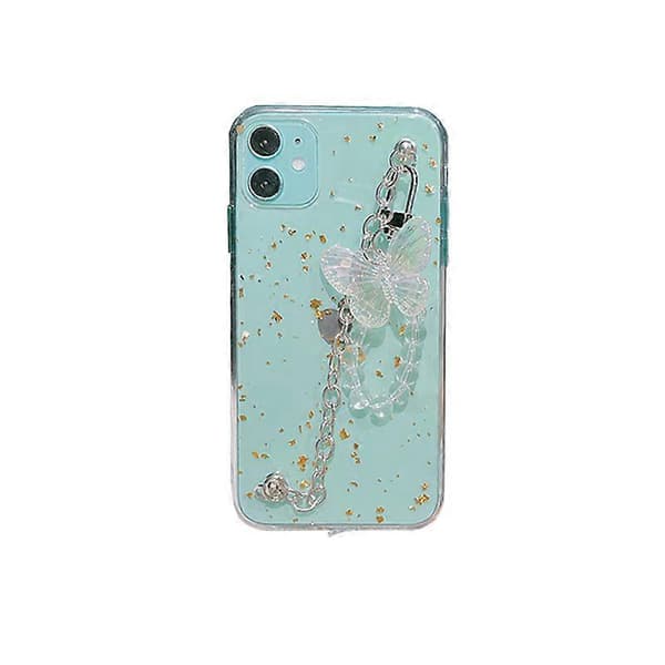 Guldfolie Transparent TPU-telefonfodral