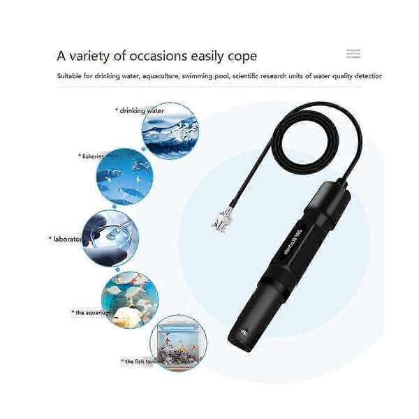 ORP-probselektrodsensor för akvarielaboratorium Oxidation-reduktionspotentialtest BNC Q9-anslutning SZRH A-G 5 5