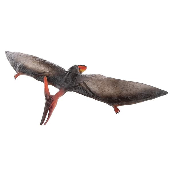 Realistisk Kridt Pteranodon Model Legetøj Actionfigur Børne Zoo Samlinger