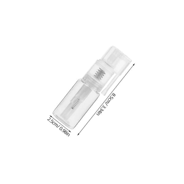 Transparent Sprayflaska Påfyllningsbar för Förvaring 2st PET PP Material