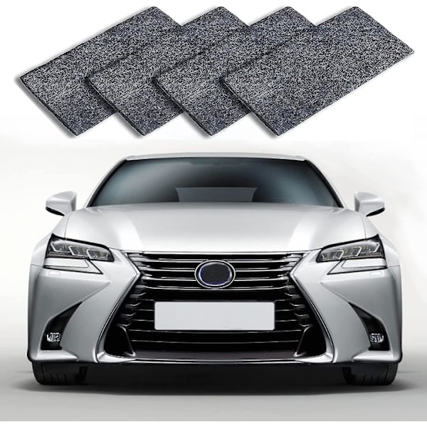 Nano Sparkle Cloth 2023 Nano Sparkle Cloth For Car Scratch 4 stk, 2023 Upgrade Nano Sparkle Cloth For Bilriper Fjern med engangshansker