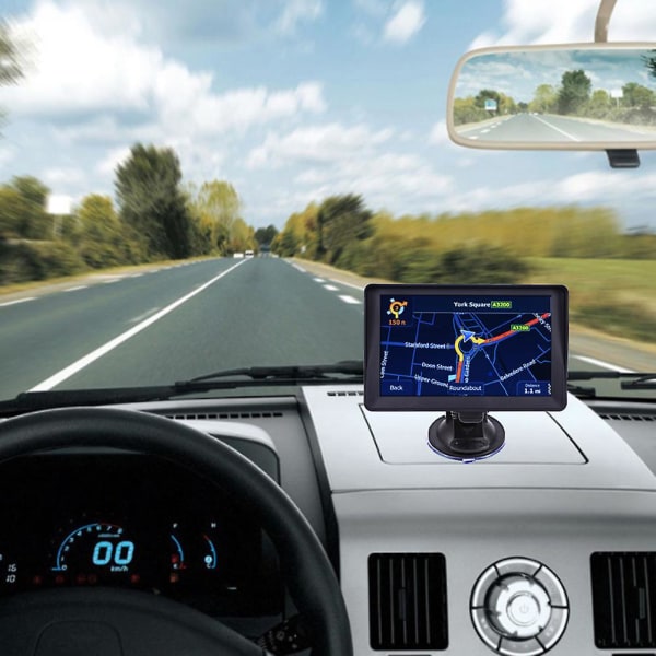 G101 Bil GPS-navigasjon 7-tommers berøringsskjerm Navigasjonsenhet Kapasitiv skjerm Fm-talemeldinger HD-oppløsning for bil lastebil