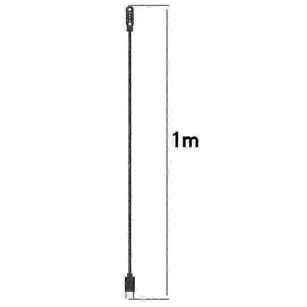 PLAUD Note AI Stemmeopptaker Magnetisk Ladekabel 1m Svart 5V