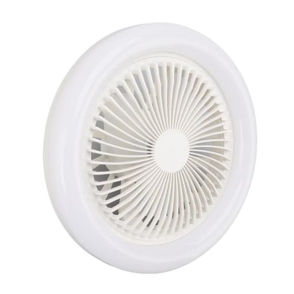 LED ventilatorlampe loftventilator 36W 9,8 tommer lille E27 LED halogenarmatur Shipenophy