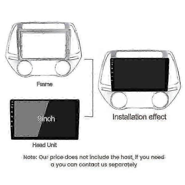 Bilradio Instrumentbræt Ramme Til Hyundai I20 2012 2013 2014 Bil Video Panel Ramme Strømkabel Frame Cable Poland