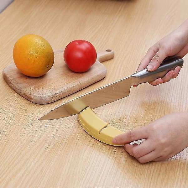 Leikkurin teroitin, simuloitu banaanin muoto