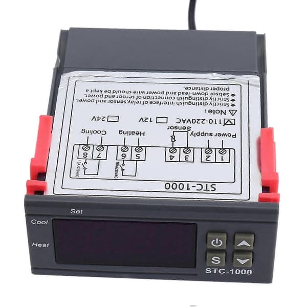 4X 220V/STC-/1000 Digital Temperaturregulator Termostat med NTC Edition 0327