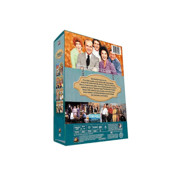 Newhart: Den komplette serie DVD-boksæt – Alle sæsoner, 24 diske Engelsk version