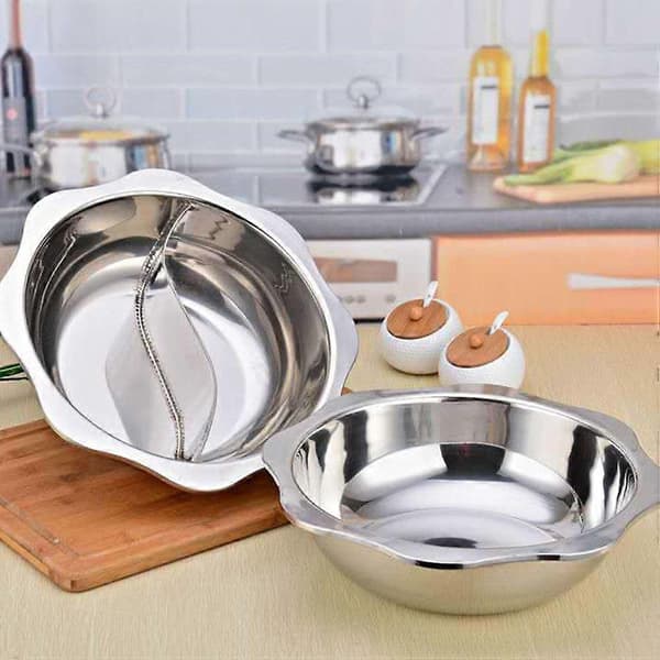Termisk kogegryde non-stick rustfrit stål ven fest 30 cm indvendig diameter 1 sæt