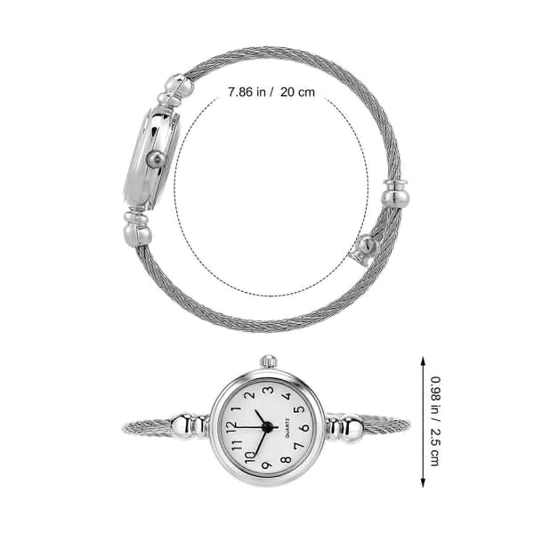 Digital Quartzklocka Dam Modeklockor för vitt armband