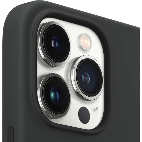 Applen silikonikuori MagSafella (iPhone 13 Pro Maxille) Keskiyö