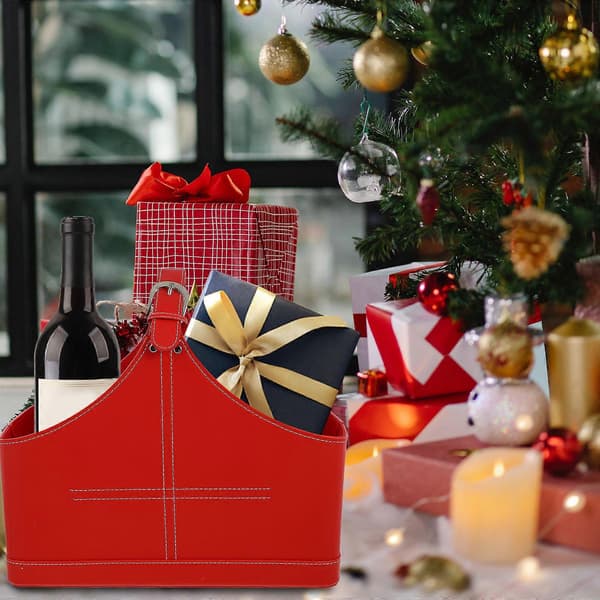 Julklapp Handväska PU-väska för förvaring 1 st