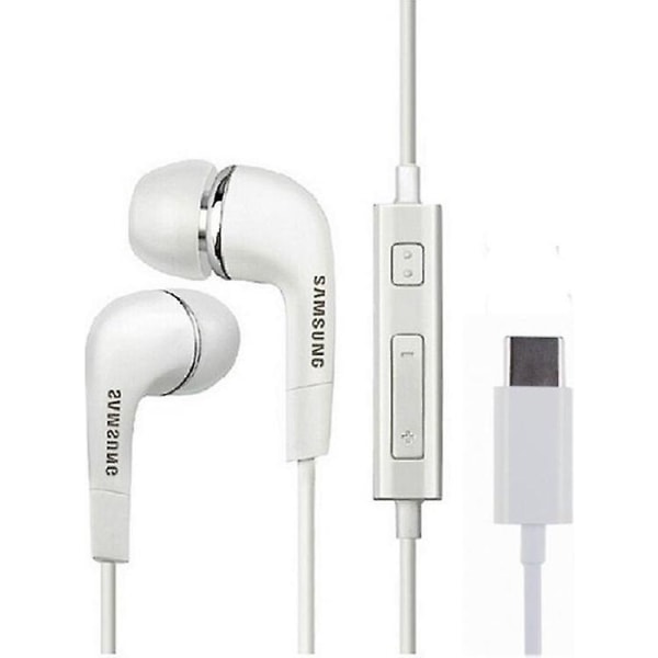Samsung EHS64AVFWE Headset USB-C InEar-hodetelefoner for smarttelefon - Hvit
