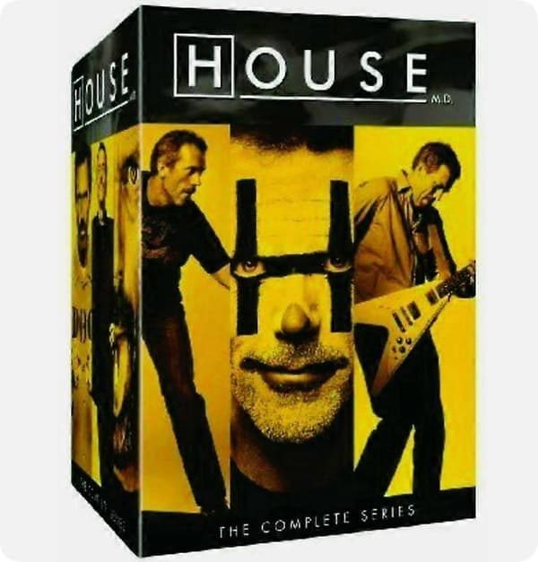 House M.D MD Koko sarja 1-8 (DVD, 41 levyä) Uusi sinetöity laatikko