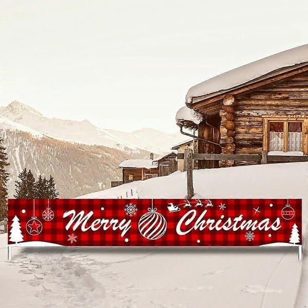 1 st God Jul Utomhus Banddekoration