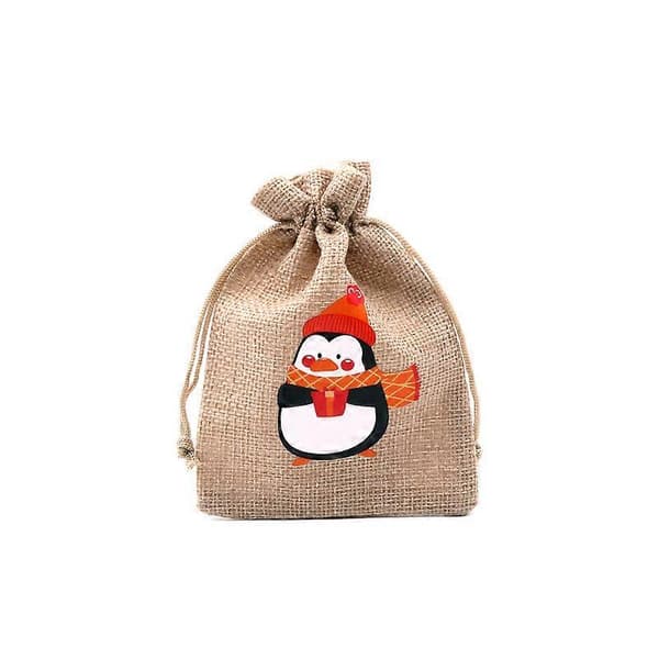 Julklappspåsar cm Juteväv