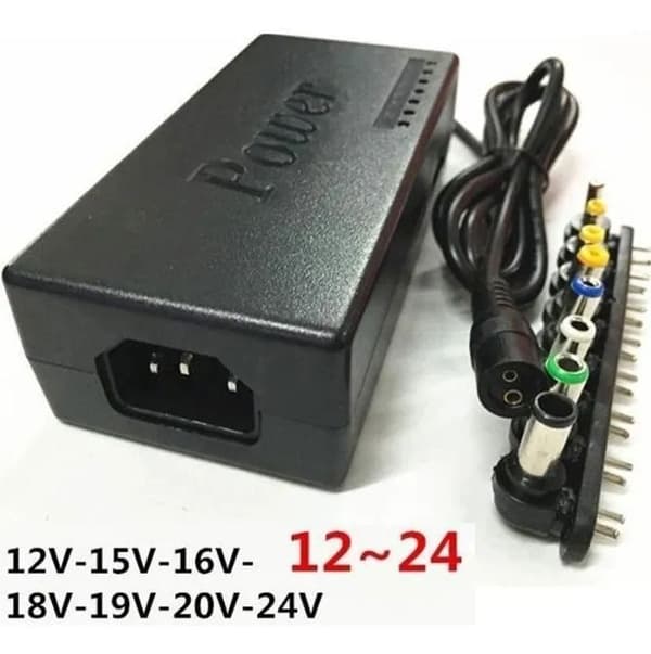 Universaloplader - MARSEE - 96W - 8 spidser - Kompatibel med bærbare computere - 12V til 24V