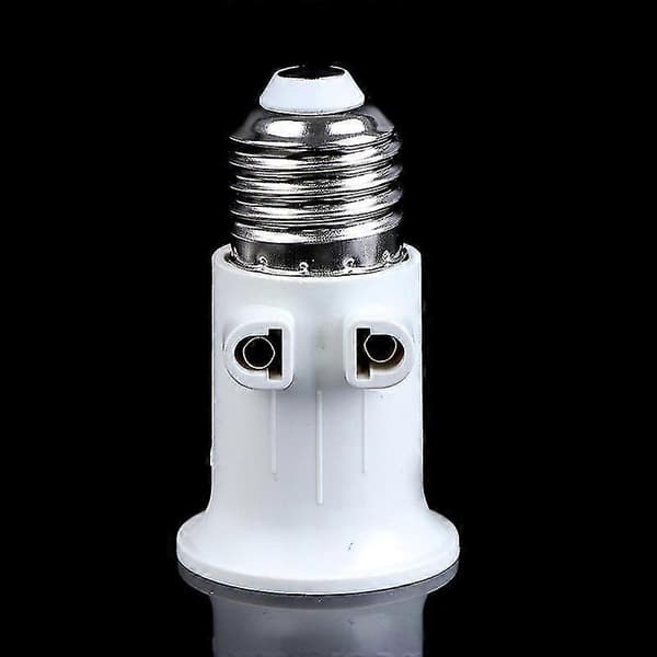 Ac100-240v E27 Pæreadapter Lampeholder Base Sokkel Konvertering Med EU-Plugg