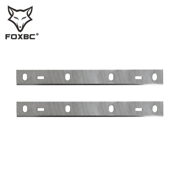 Foxbc 210x22x1,8 mm hyvelblad för Scheppach Hms860, Hms 850 (typ 1), Woodstar Pt85 Woodworking Tool 2st