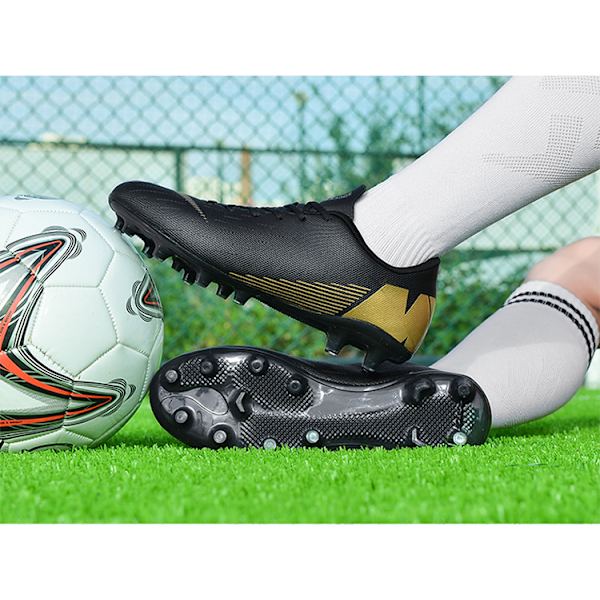 Fotbollsskor Kompatibla med Män & Kvinnor Inomhus/Utomhus Stora Pojkar AG/FG Svart 40 40 Black