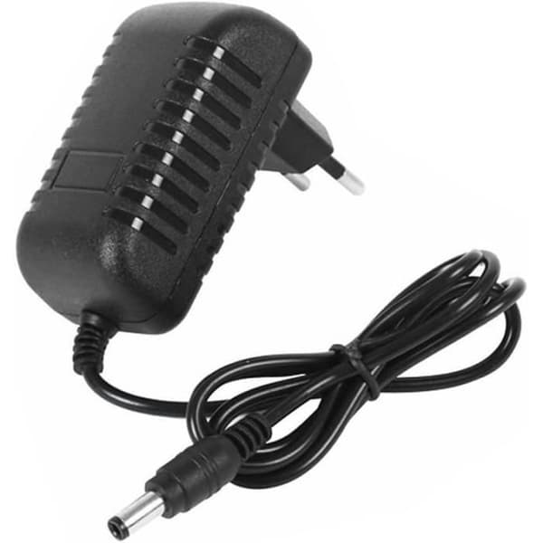 Elbilladdare - 12V 1A - Säker och Effektiv - 1m Kabel - Universal