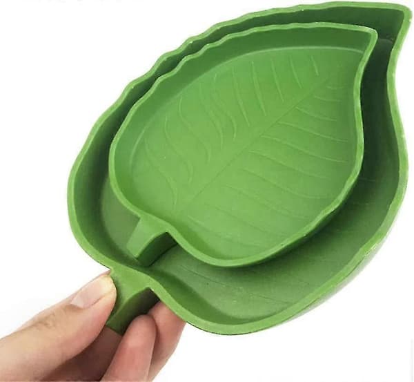 2 st matskål vattendispenser för reptiler