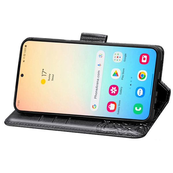 Samsung Galaxy S24 Plus Skal Stor Fjäril Svart 70