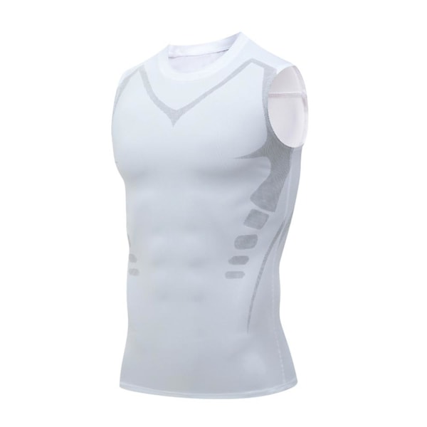Urheiluvaatteet Gfouk Menionic Tourmaline Posturecorrector Vest Men Perfect Body 1PC