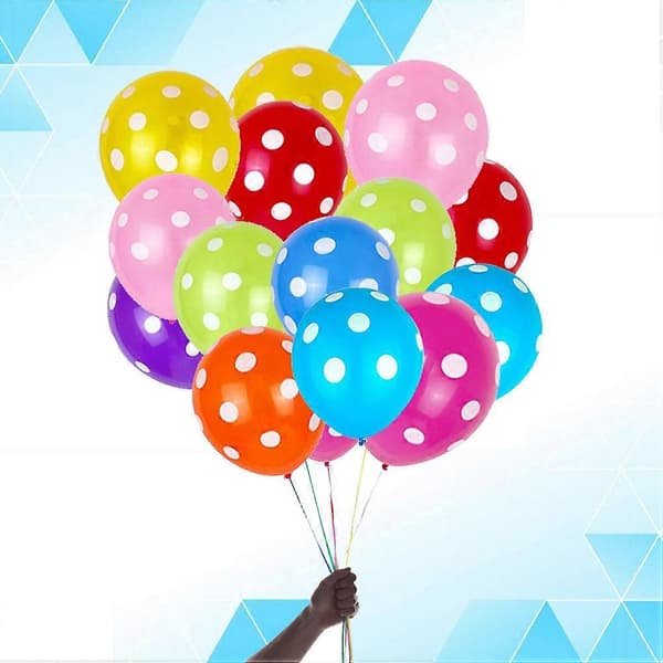 Festballong Prikket Ballong for Festdekorasjon 50 stk. Samling