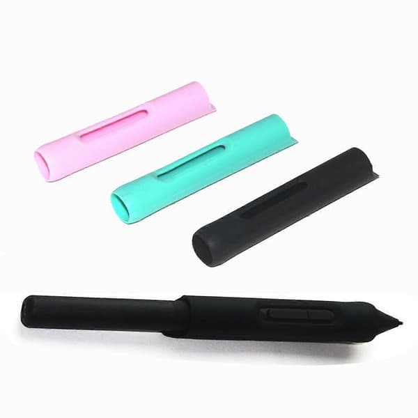 Universal Pen Holder Case Socket Cap Pen Grip til Wacom Tablet Pen LP-171-0K Red