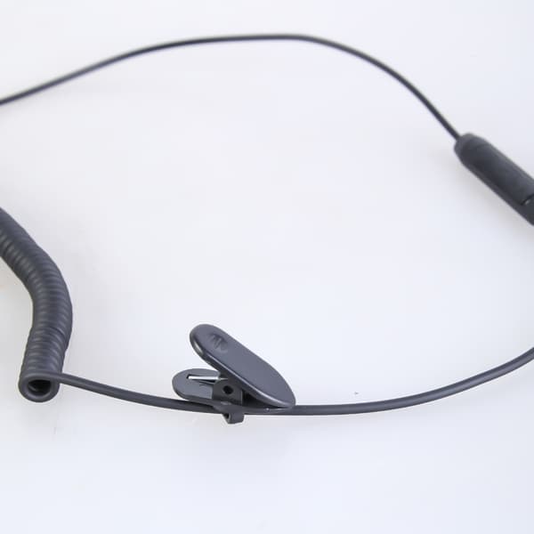 USB Type C Wired Spring Single-Sided Earphones with Call and Volume Control