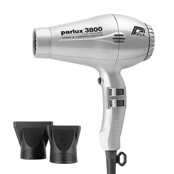 Hårtork - PARLUX - 3800 Ionic Eco Friendly - 2100 W - Silver - Luftflöde 75 m³/h